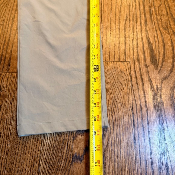 Rhone Commuter Pants Slim Fit Performance Stretch Trousers 31x30 Tan Khaki Golf - Picture 7 of 10